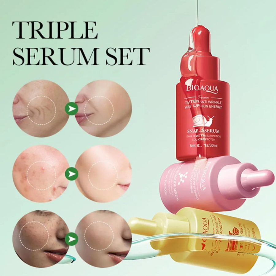 Kit 3 Serum Antiedad Hidratante