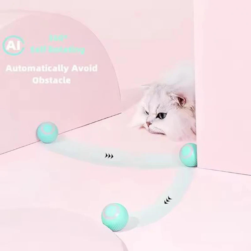 Cat Toys Hot Automatic Cat Ball Cat Self-Exciting Ball Toy Ball Toy Ball Boredom Tool Jump Ball Pet Supplies