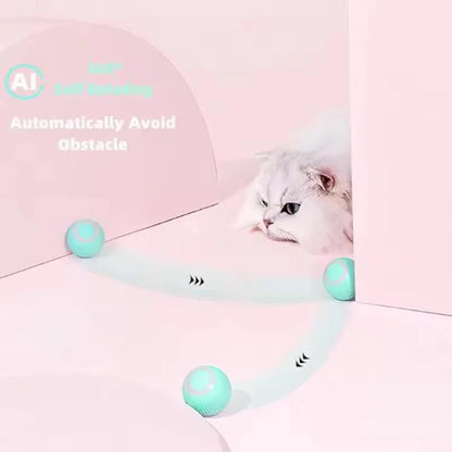 Cat Toys Hot Automatic Cat Ball Cat Self-Exciting Ball Toy Ball Toy Ball Boredom Tool Jump Ball Pet Supplies