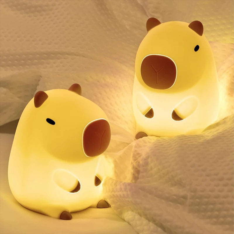 Lámpara Capibara Nocturna Infantil  