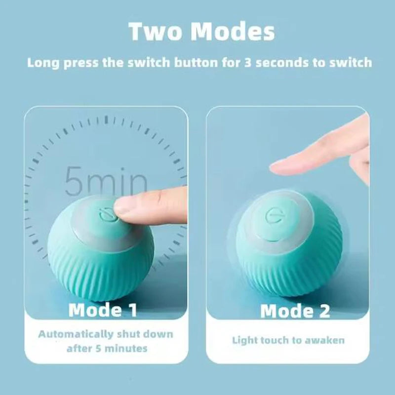 Cat Toys Hot Automatic Cat Ball Cat Self-Exciting Ball Toy Ball Toy Ball Boredom Tool Jump Ball Pet Supplies