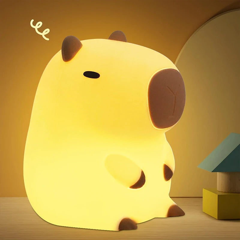 Lámpara Capibara Nocturna Infantil  