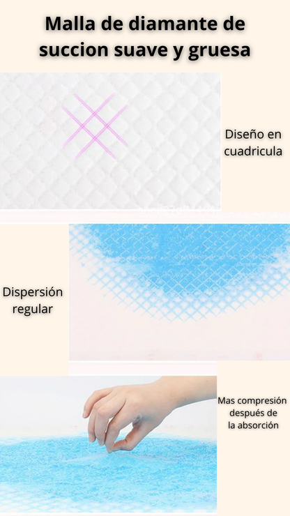 Pañales absorbentes para perros