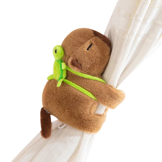 The Latest Design Capybara Plush Toy Small Animal Shape for Both Men and Women Super Cute Tail Wagging Show Cute