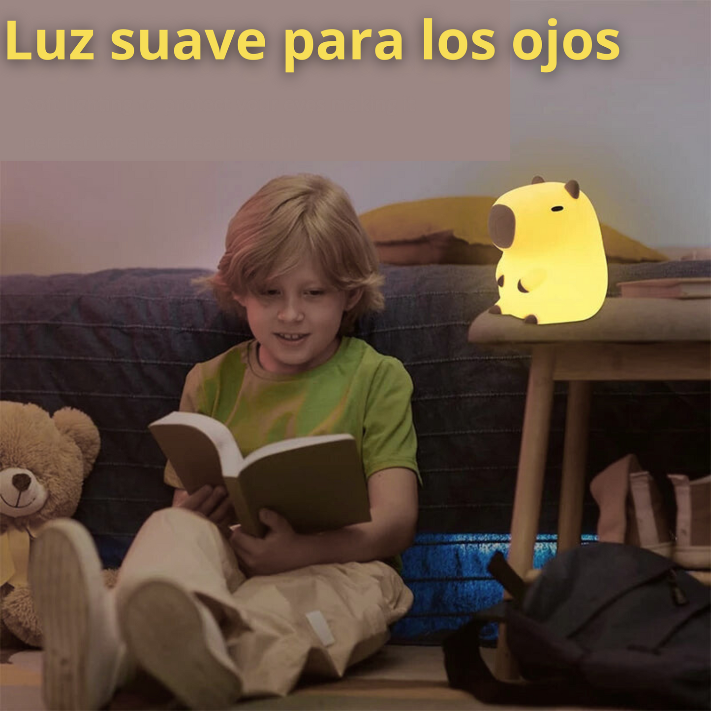 Lámpara Capibara Nocturna Infantil